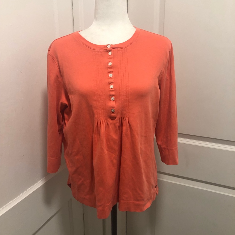 Ll Bean ladies spring top size large